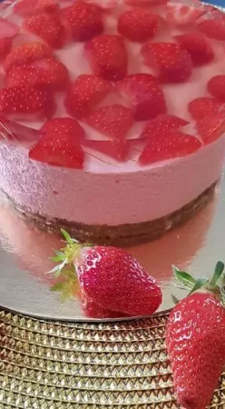 Bavarois à la fraise 2.0