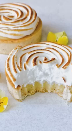 Tartelettes au citron meringuée