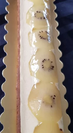 Entremet kiwi et mangue