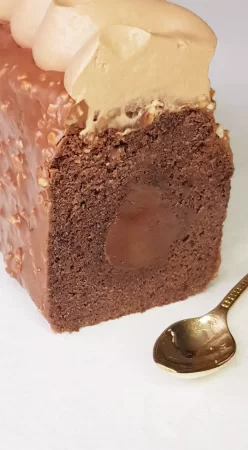Cake cacao et chocolat