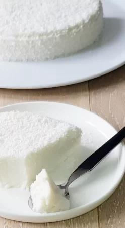 Gâteau crémeux coco