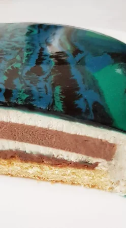Entremet chocolat, tonka et vanille