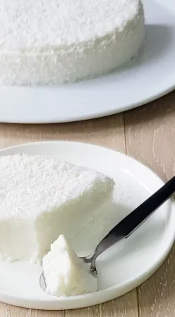 Gâteau crémeux coco