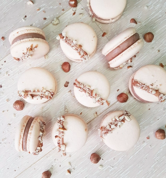 Macarons à la noisette