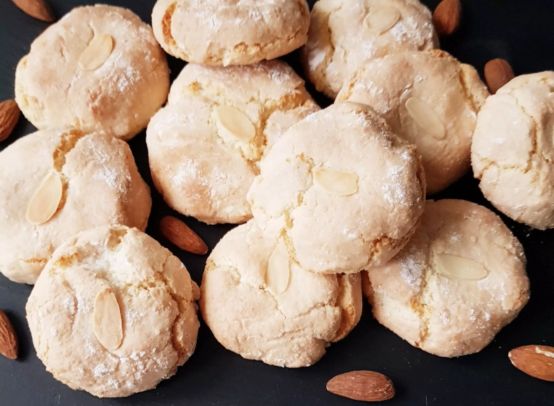 Macarons italiens ou amarettis