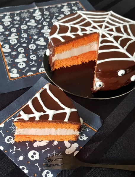 La toile d'Halloween