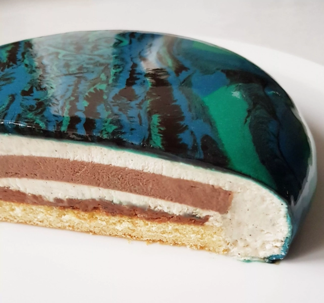 Entremet chocolat, tonka et vanille TM