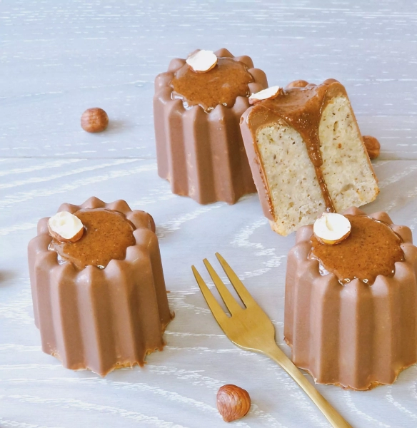 Financiers au praliné