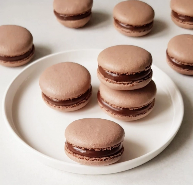 Macarons tout choco