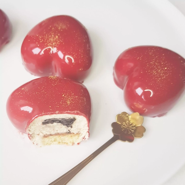 Entremet aux 2 sésames