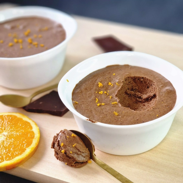 Mousse chocolat à l'orange