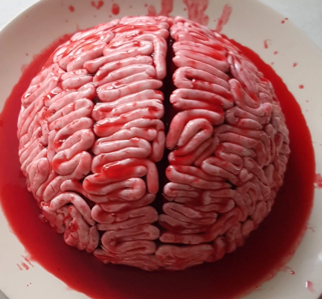 Le cerveau d'halloween