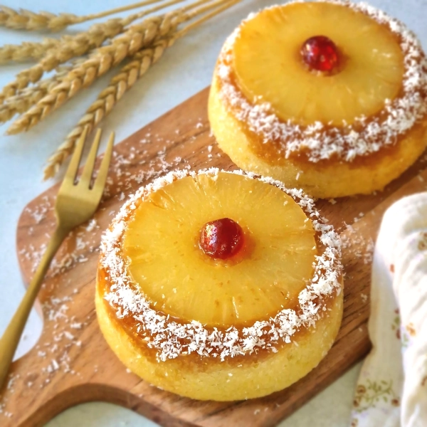 Gâteau renversé à l'ananas