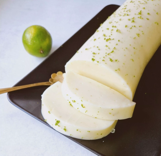 Crémeux citron vert et chocolat blanc