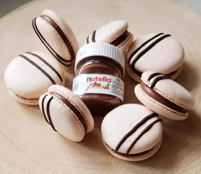 Macarons nutella