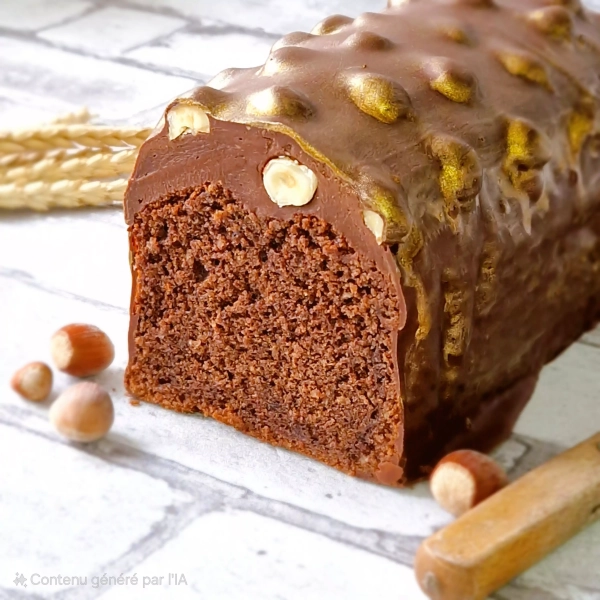 Cake chocolat noisette
