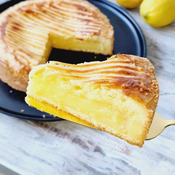 Gâteau basque au citron