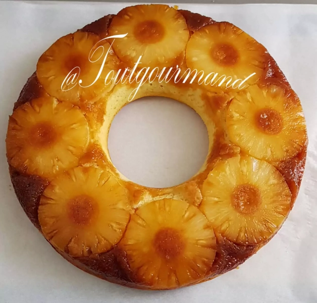 Gâteau renversé à l'ananas