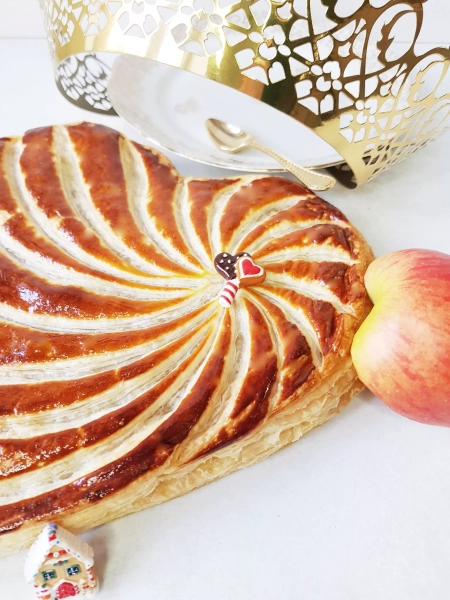 Galette des rois à la pomme