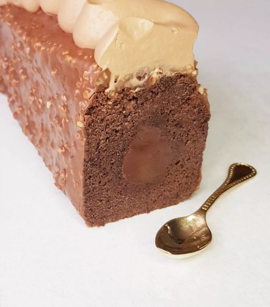 Cake cacao et chocolat