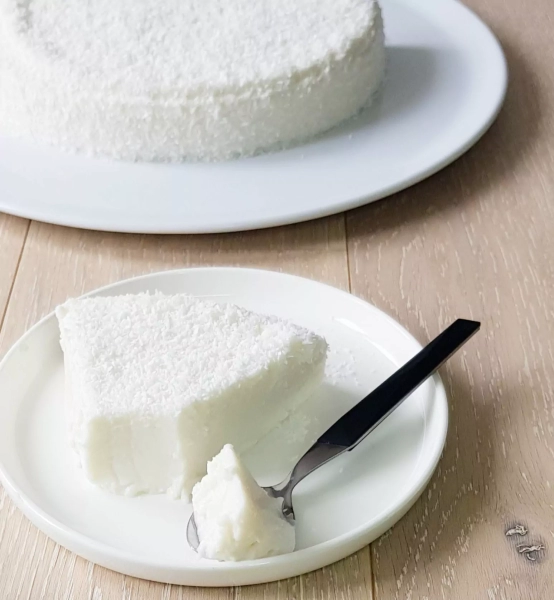 Gâteau crémeux coco