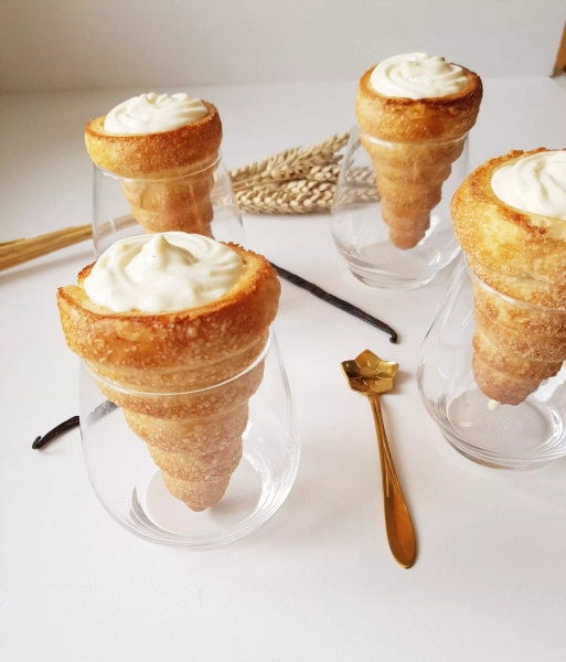 Cornets à la crème