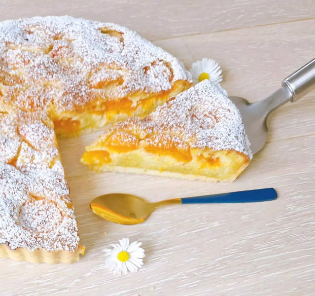 Tarte amandine à l'abricot
