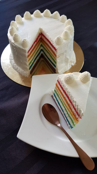 Rainbow cake