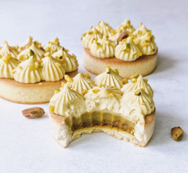 Tartelettes à la pistache