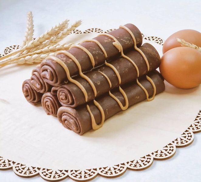 Crêpes au cacao