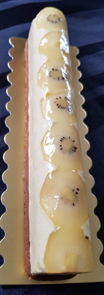 Entremet kiwi et mangue